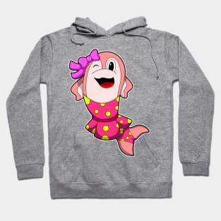 Dolphin at Ballet with Skirt & Bow Hoodie